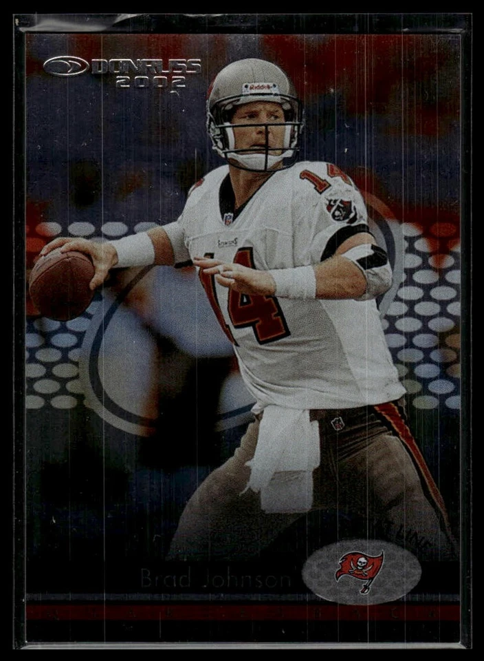 2002 Donruss #183 Brad Johnson Stat Line Career #/179 - Image 1 of 2