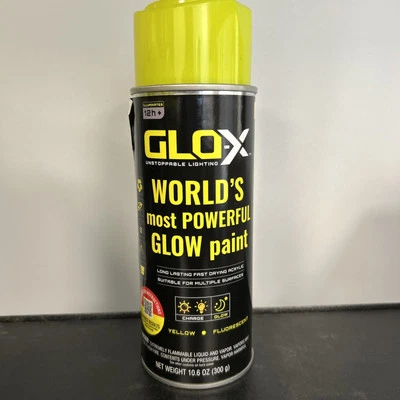 GLO-X World’s Most POWERFUL GLOW Paint.