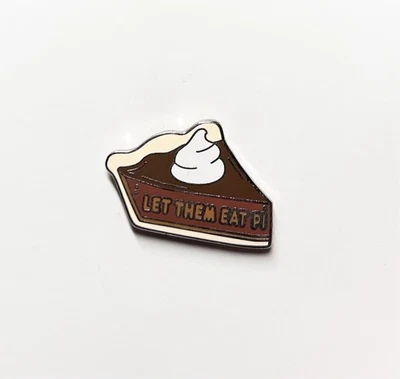 Genial - Prendedor Esmalte Let Them Eat Pi (Artículo de Coleccionistas Agotado) Foto 1 de 4