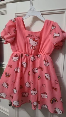 Hello kitty Dress by Sanrio Size 3T  Pink  Se - Image 1 of 3