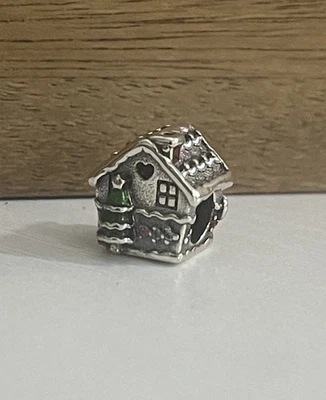 charm S925 Sterling silver charms Christmas House Sweet Home Love - Image 1 of 3