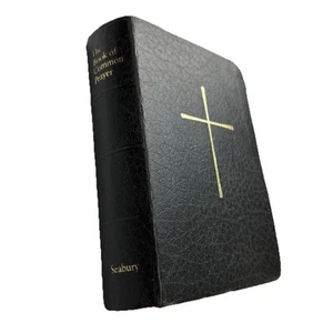 The Book of Common Prayer Leather 1977 Seabury Episcopal Church - Picture 1 of 14
