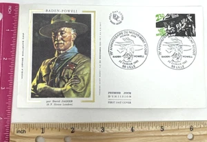 FDC 1982 Baden Powell 75th Anniversary Scout Movement First Day Cover - Picture 1 of 3