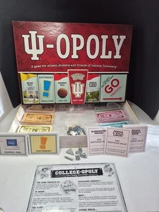 Indiana University IU-Opoly Alumni/Student Board Game Hoosiers. Used Excellent! - Picture 1 of 18