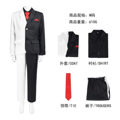 Cosplay Caballeros Gotham Dos Caras Chaqueta Pantalones Disfraz Superhéroe Harvey Abolladuras Trajes Foto 1 de 4