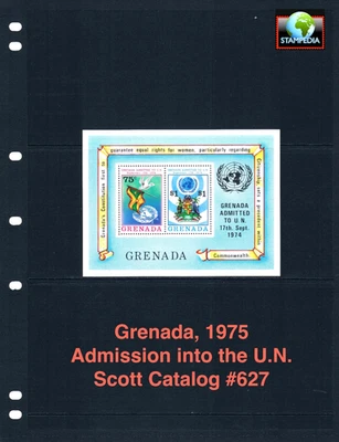 a $1,40 Scott Value - 1975 GRANADA Admisión a la ONU s/s CV MNH NH UMM Foto 1 de 4