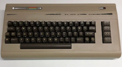 Commodore 64 Computer in Original Box with Cord, Manuals. Read - Image 1 of 4