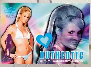 Bench Warmer 2006 Chanel Ryan Archive Bikini Swatch Card /25 - Bild 1 von 2