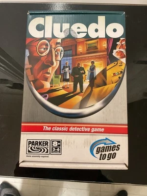 Cluedo Travel Game 2005 Family Fun Complete Parker Games To Go VGC - Image 1 of 4