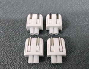 4 x Pcs Genuine Apple MagSafe AC Wall Adapter DUCKHEAD 2 PRONG PLUG 45W 60W 85W - Picture 1 of 4