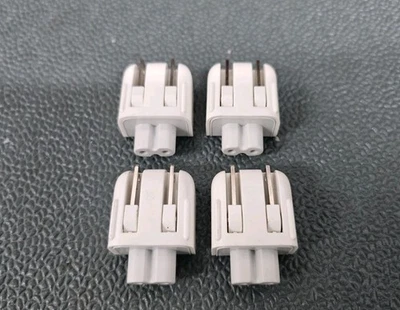 4 x Pcs Genuine Apple MagSafe AC Wall Adapter DUCKHEAD 2 PRONG PLUG 45W 60W 85W - Image 1 of 4