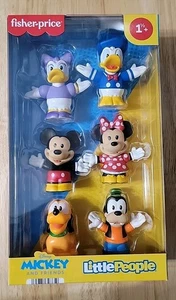 Little People Toddler Toy Disney Mickey Mouse & Friends 6-Piece Figure Set fo... - Picture 1 of 3