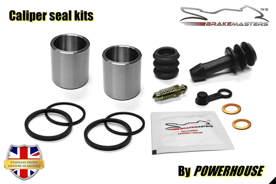Kawasaki KX100 D4 2004 front brake caliper piston seal maintenance - Imagem 1 de 4