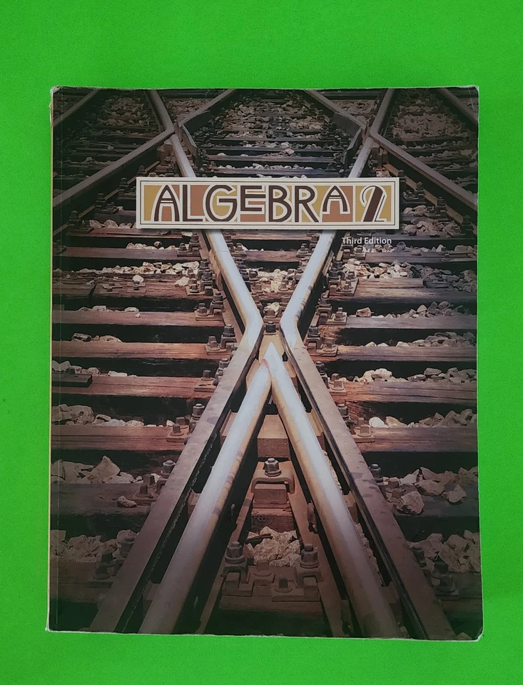 BJU Press Algebra 2 Student Text 3rd Edition 536995 Bob Jones