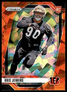 2024 Panini Prizm #364 Kris Jenkins Orange Ice Prizm - Picture 1 of 2