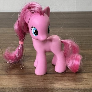 My Little Pony Hasbro PINKIE PIE Tinsel Hair Pink Balloons 3” 2010 MLP - Picture 1 of 13