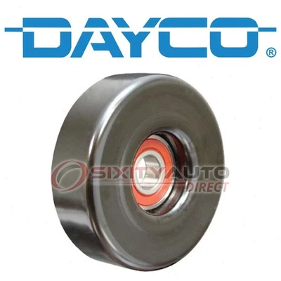 Dayco Drive Belt Idler Pulley for 1991-1993 Mazda Navajo - Engine Bearing ho Foto 1 de 4