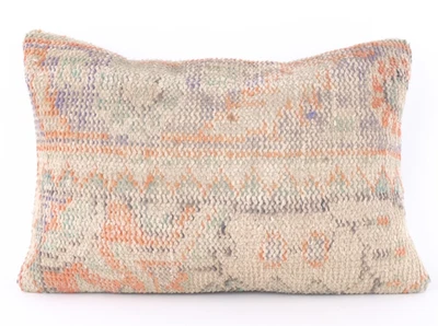 Home Decor Kilim Wool Jute Pillow Case Vintage Throw Home Decor Cushion Cover - Image 1 of 4