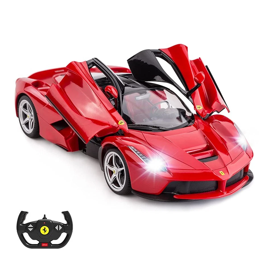 Rastar Ferrari LaFerrari RC Car 1/14 Scale Red Radio Remote Control Fast Ship
