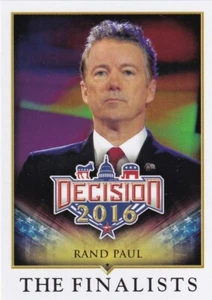 2016 Decision The Finalists #86 Rand Paul-Republican-KY - Picture 1 of 1