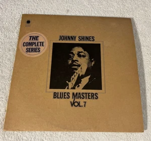 JOHNNY SHINES: "Blues Masters Vol. 7": 1972 VINYL LP: BLUE HORIZON 4607: EX/VG+ - Picture 1 of 7