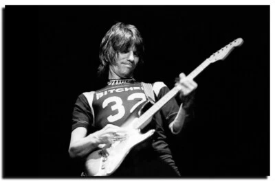 Jeff Beck Poster 24x36 Inch Live Concert Photo Rare Wall Art Print - JB02
