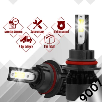 Kit faros LED HID XENTEC 9007 HB5 blanco para Ford Crown Victoria 1998-2011 Foto 1 de 4