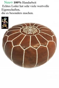 Orientalischer Marokkanischer NEU , wunderschöner Sitzpouf aus Marokko Nr. 218 - Bild 1 von 8