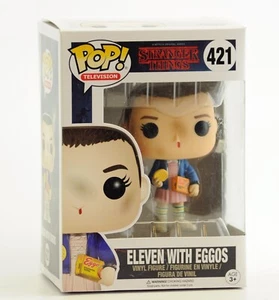 VINILO FUNKO POP *Once con Eggos 421* TOTALMENTE NUEVO - Imagen 1 de 5