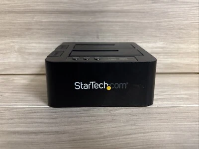 StarTech SATDOCK22RE Standalone Hard Drive Duplicator Dock  *No Cord A8G - Image 1 of 2