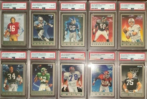 1991 Fleer Pro-Visions — COMPLETE SET (10 cards)  — PSA GRADED — READ & VIEW - Picture 1 of 3