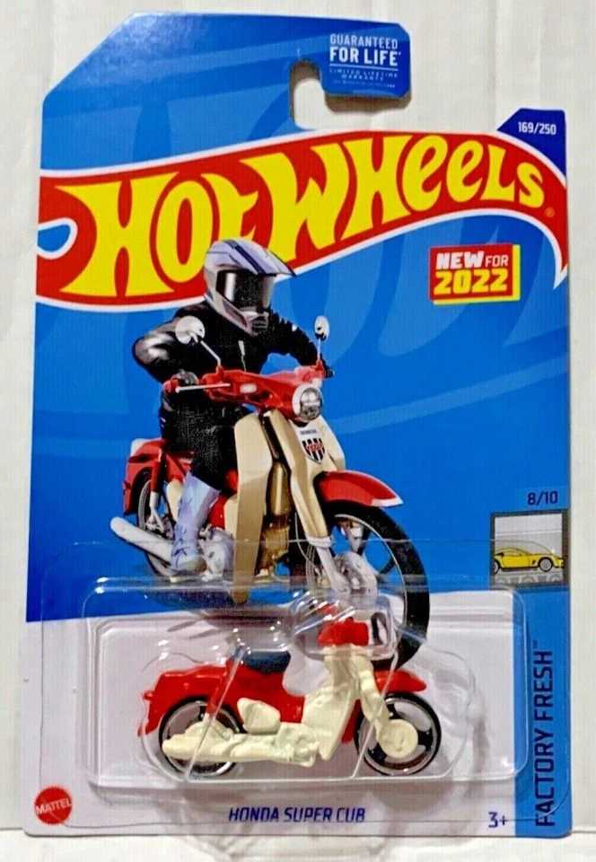 Motocicleta Honda Super Cub 1958-up diecast coleccionable--totalmente nueva en paquete original Foto 1 de 1