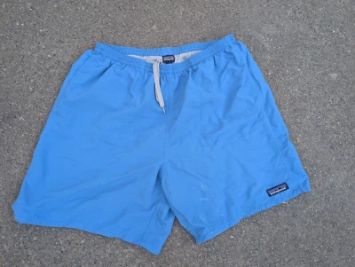 Lote de 2 bañadores Patagonia azul forrados medianos entrepierna de 6,5 pulgadas Foto 1 de 4