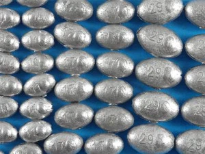 BEAN SINKERS SIZE 1, 2, 3 QTY 28 SINKER FISHING BOATING TACKLE PROFESSIONAL MADE - Picture 1 of 1