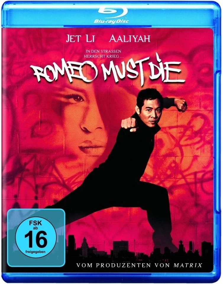 ROMEO Must Die Blu-ray by Bartkowiak Andrzej Jet Li VGC
