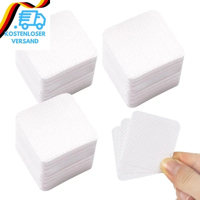 BESUCHE DEN QUFIIRY-STORE 300 Stück Fusselfreie Nageltücher, Lint Free Nail Wipes, Fusselfrei Nagel Wattep