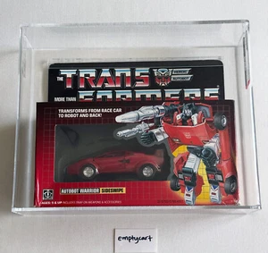 1984 Transformers G1 Autobot Sideswipe MISB AFA Graded 75 EX+/NM No Rubsign - Picture 1 of 24