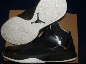 MENS Nike Air Jordan 2011 A Flight 453640-002 Black White Size 11 - Picture 1 of 6