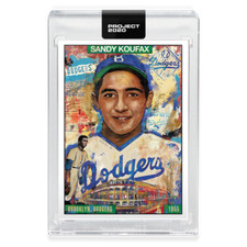 Topps Project 2020~1955 Sandy Koufax #49 By Andrew Thiele PR:2149