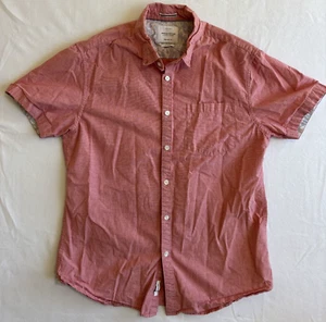 American Heritage Dawson & Brooks Men's Pink M Short Sleeve Cuffed Sleeve Shirt - Picture 1 of 6