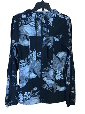 CHAQUETA ALBION FIT MUJER Estampado Floral Athleisure Cremallera Completa Talla XXS PP114 Foto 1 de 3