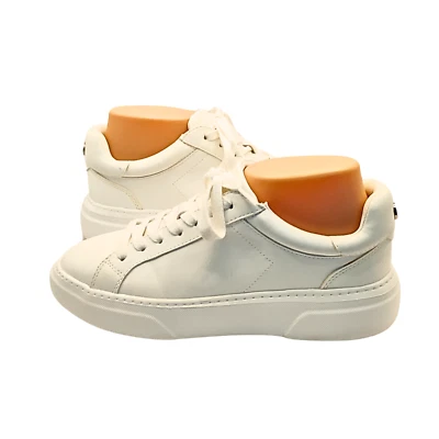 Womens Steve Madden Sneakers Size 7 Minimalist Casual Everyday Berg Faux Leather Foto 1 de 4