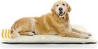 Waterproof Dog Bed Self Heating Cat Bed Mat Memory Foam Dog Crate Bed Mattress S