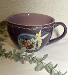 Vintage Disney Store TinkerBell große Kaffeetasse oder Suppenschüssel lila Farbe 5" - Bild 1 von 9