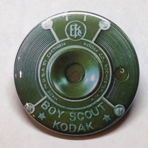 Lente de bolsillo publicitaria para cámara Boy Scout Kodak estilo retro - Imagen 1 de 2