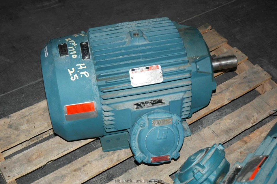 Reliance XE TEFC 25 HP Electric Motor XP Hazardous Locations 460V 284T - NOS - Image 1 of 1