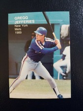 Gregg Jefferies New York Mets 1989 Rookies Superstars Two #5 Oddball