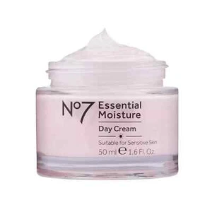 No7 Essential Moisture - Facial Moisturising Day Cream 50ml - Hypo-allergenic - Picture 1 of 2