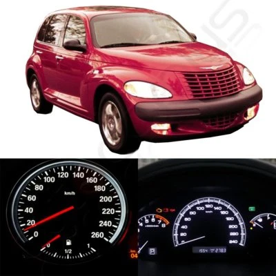 LED Kit Instrument Cluster White Lights Bulbs For 2001-2005 Chrysler PT Cruiser - Image 1 of 4