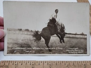 MILES CITY, MT - CARTOLINA FOTOGRAFICA FOSTER - RODEO COWBOY - inserzione # 5857 - Foto 1 di 10